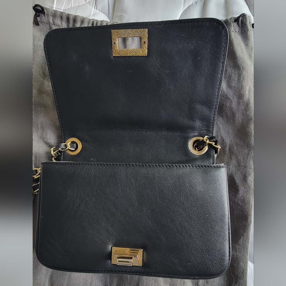 Valentino by Mario Valentino Beatriz D Leather Shoulder Bag - Picture 8 of 12
